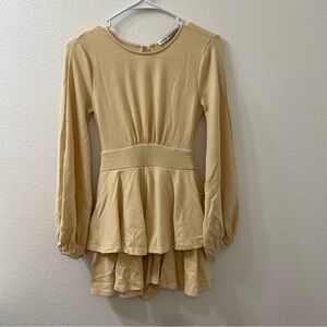 Hyfve romper tan new with tag